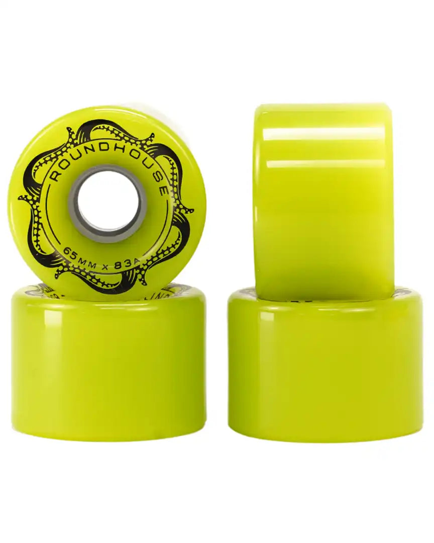 Roues De Longboard Roundhouse Slick 83A - Green Glo