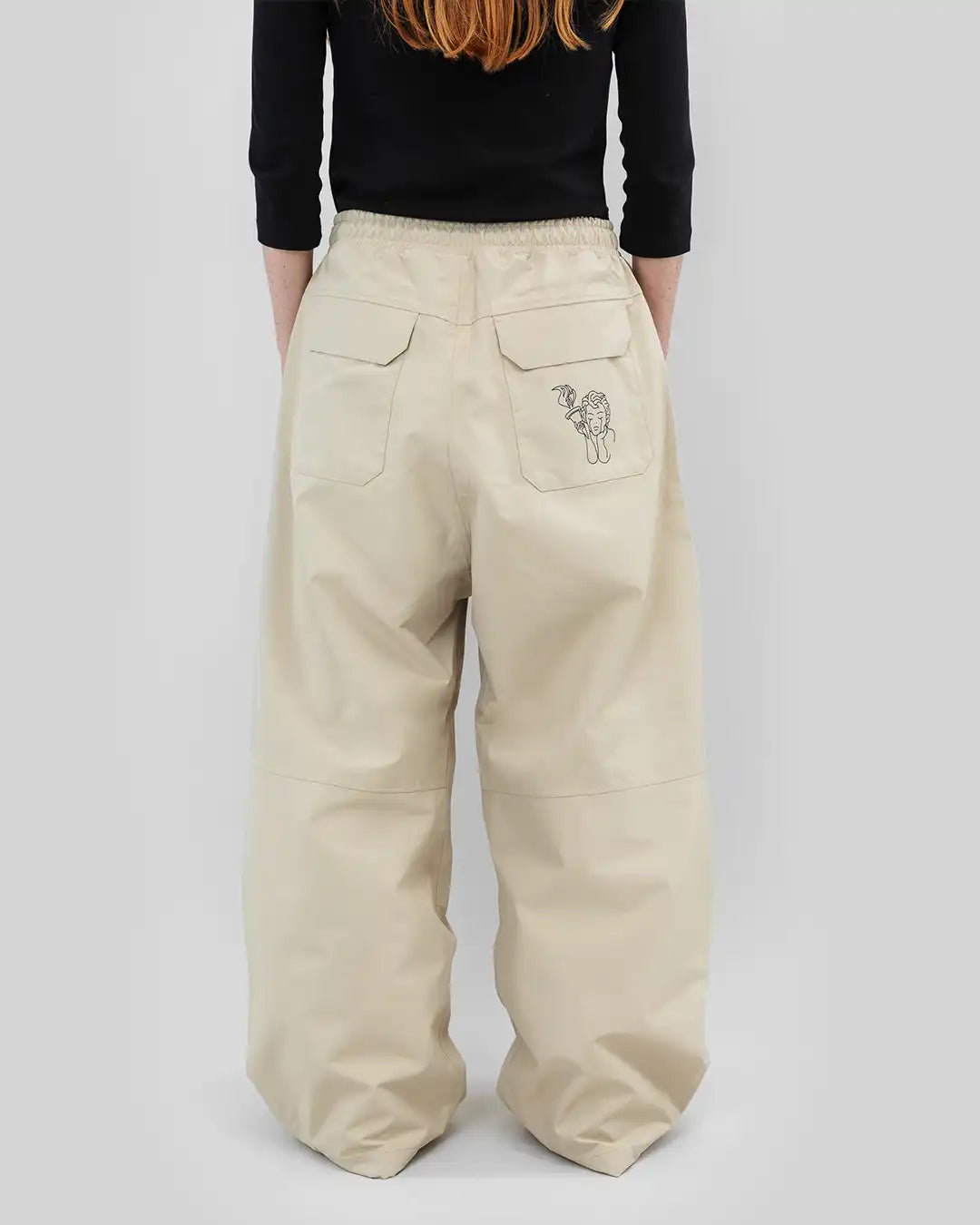 Park Snow Pants - Beige