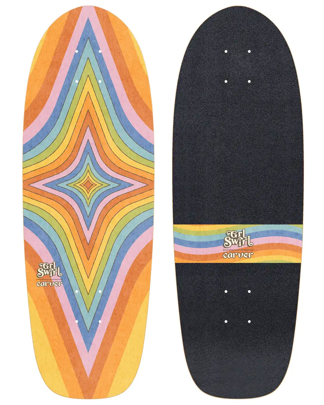 Planche Cruiser Surfskate Grlswirl Daydream