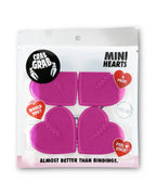 CRAB GRAB Mini Hearts  Snow Traction Pad - Hot Pink – view 2