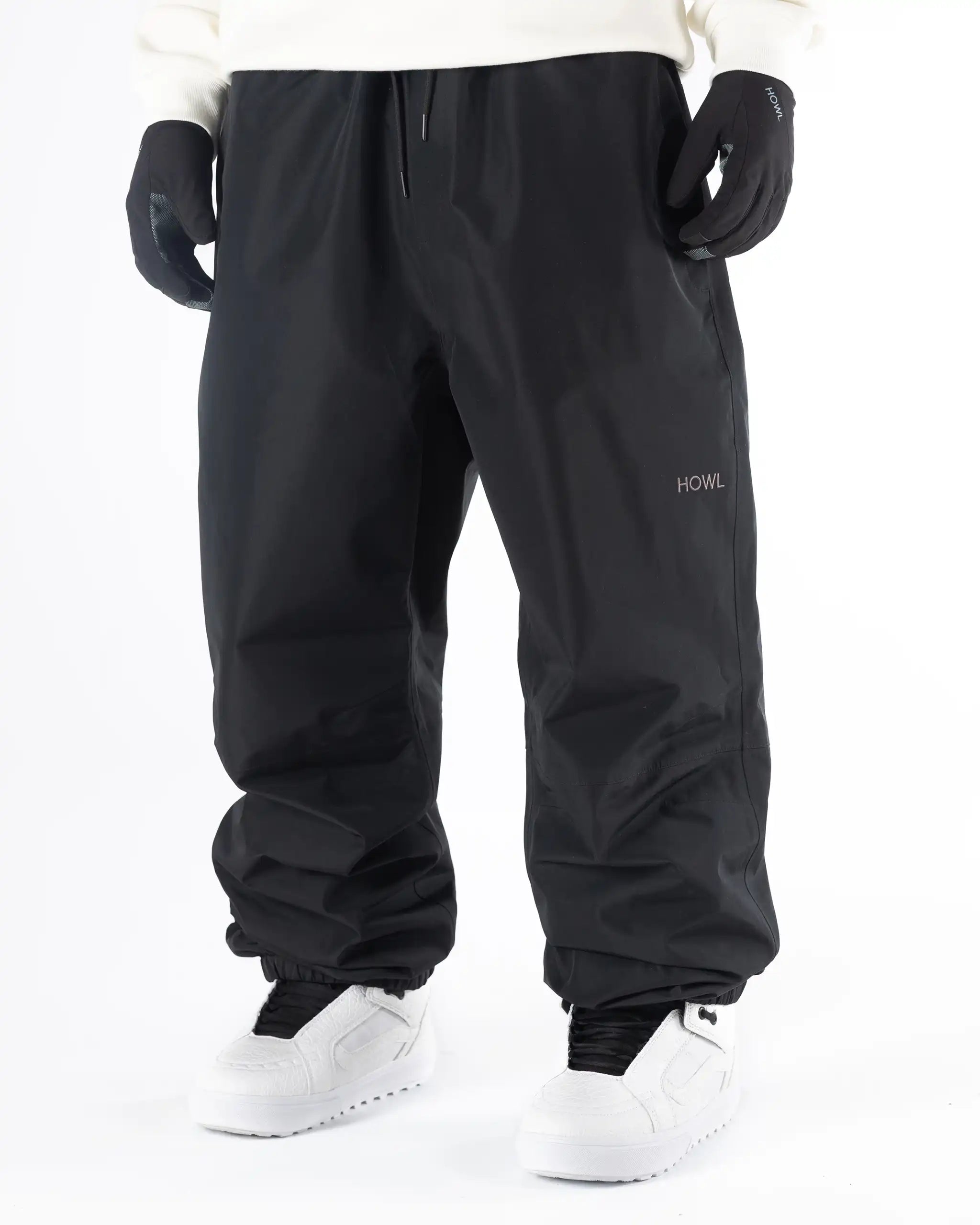 HOWL Nowhere Snow Pants - Black – view 2