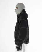 HOWL Workwear Public Winter Jacket - Black – view 3