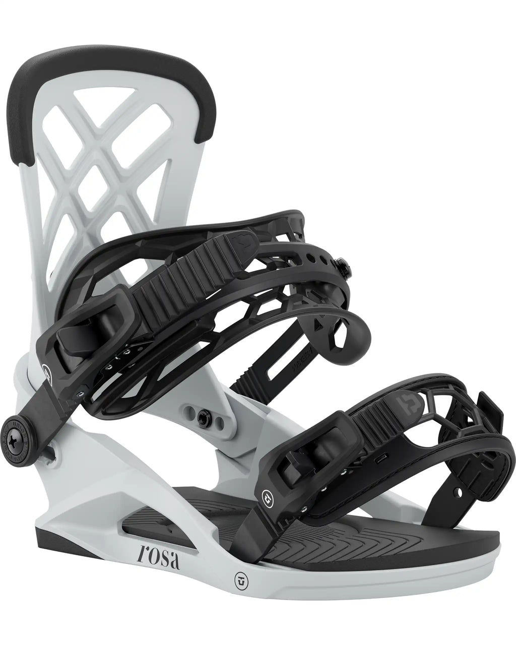 Rosa Womens Snowboard Bindings - Light Grey 2027
