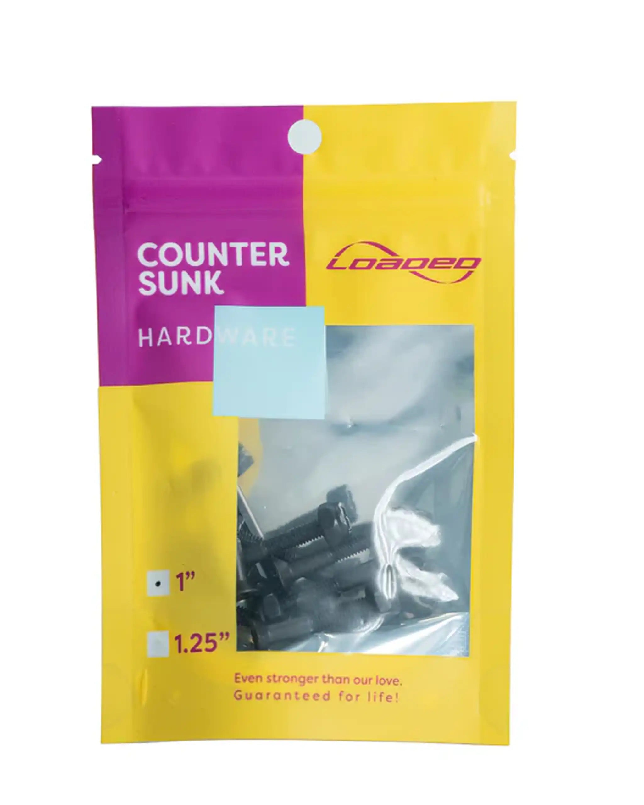 Accessoires De Skate Countersunk Hardware - Black