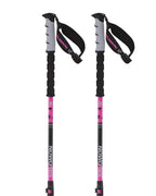 Steep Pro Vario S3 Ski Poles - Black/Rhoda