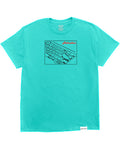Bump To Space Bar T-Shirt - Celedon