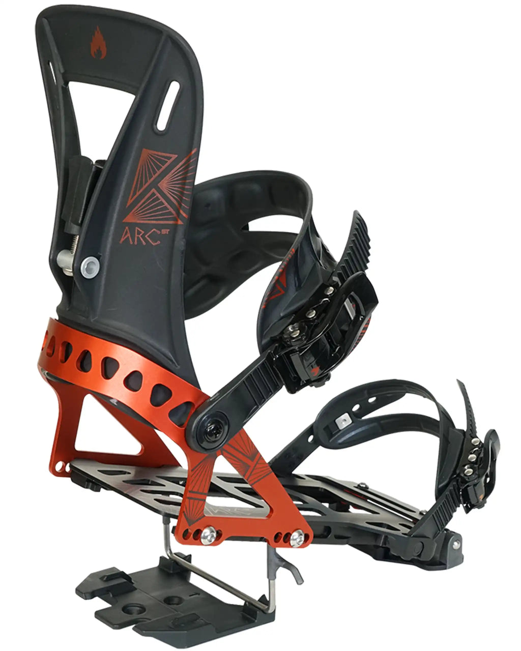 Fixation De Snowboard Arc St - Red 2027