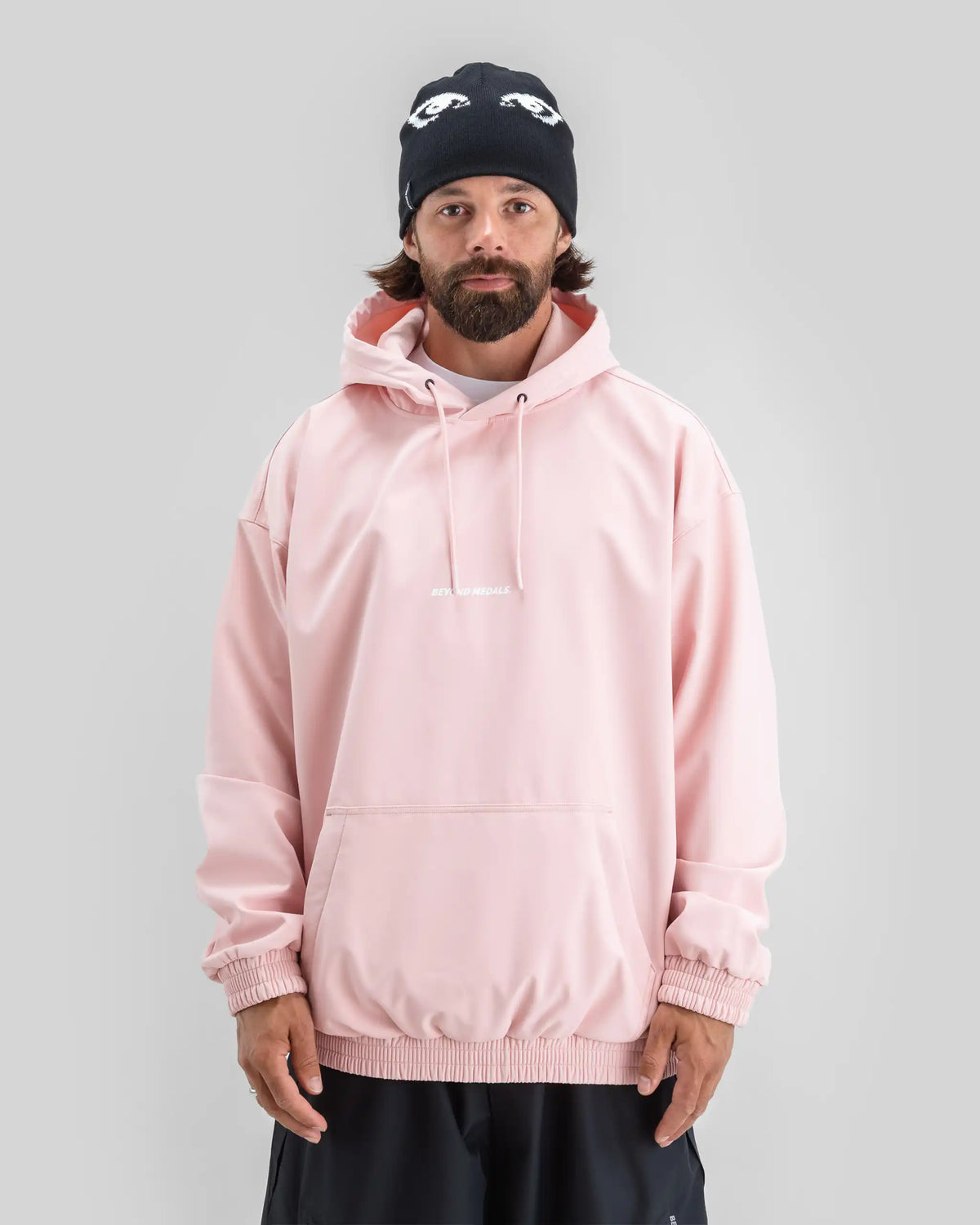 BEYOND MEDALS Softshell Hoodie - Pink – view 3