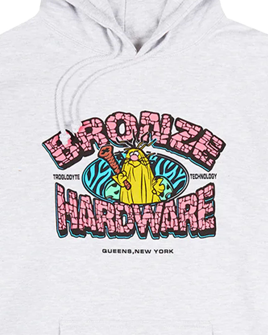 Hoodie Troglodyte - Heater Grey