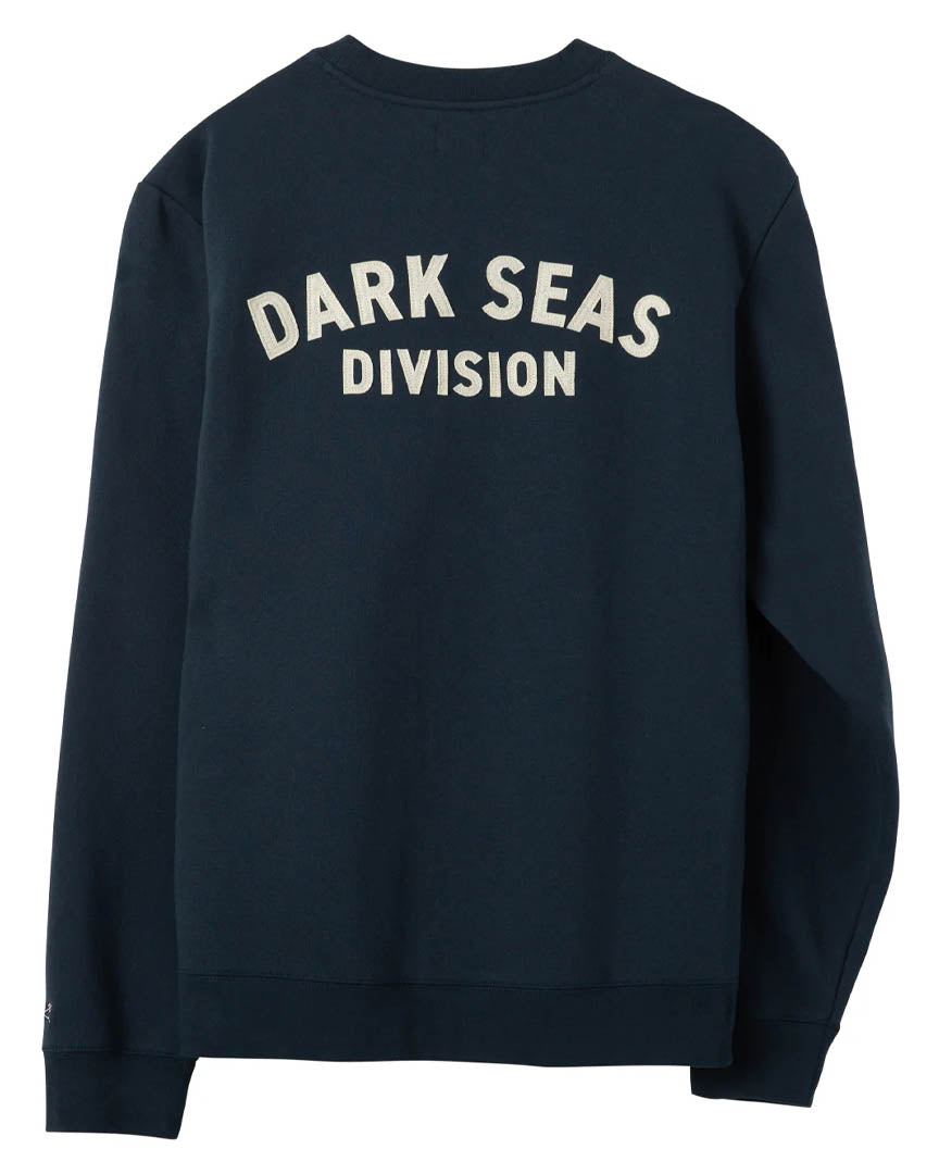 Cotton ouaté Aberdeen Heavyweight Crew - Navy
