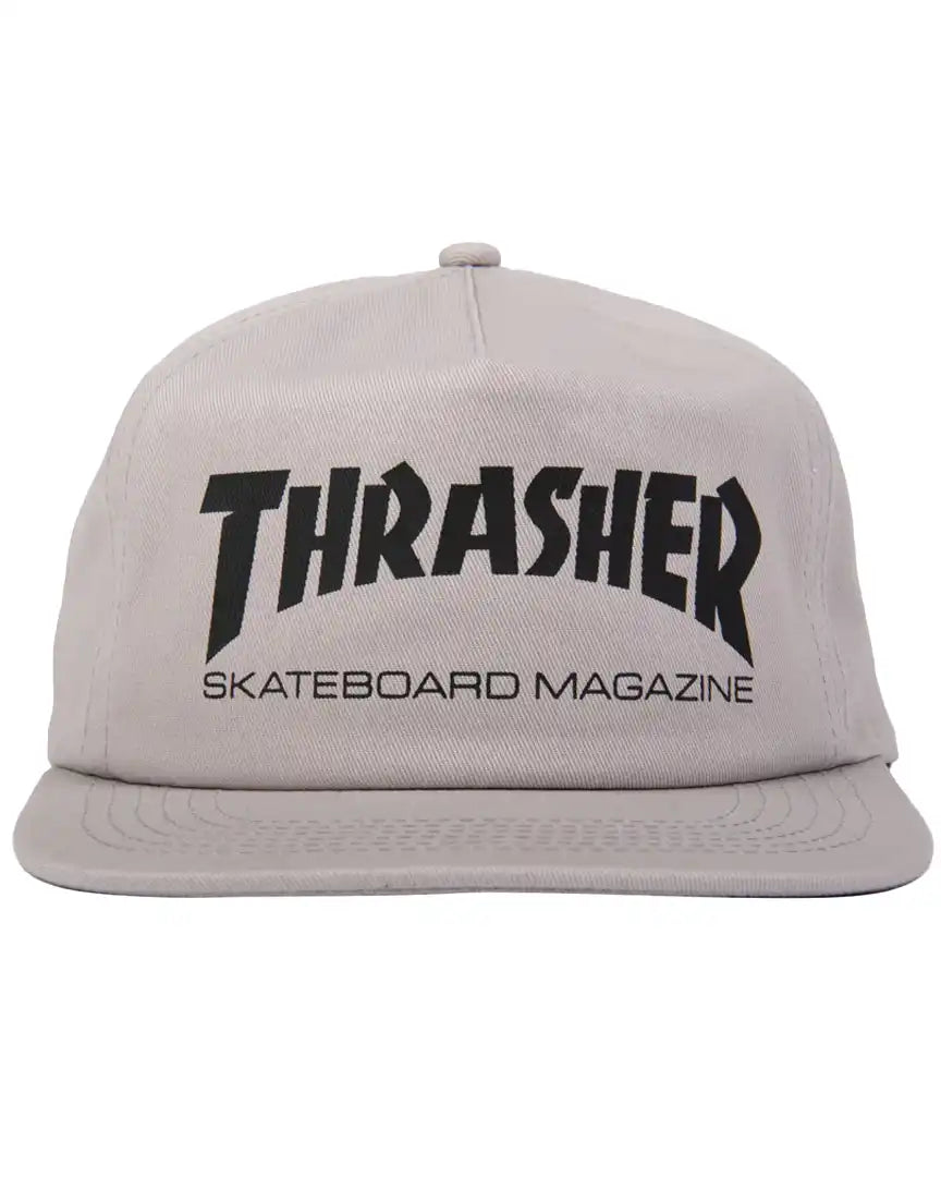 Casquette Skate Mag Snapback - Grey/Black