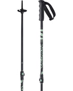 Bâtons de ski Pôles De Ski Steep Vario Jr - Black/Green par SALOMON – vue 2