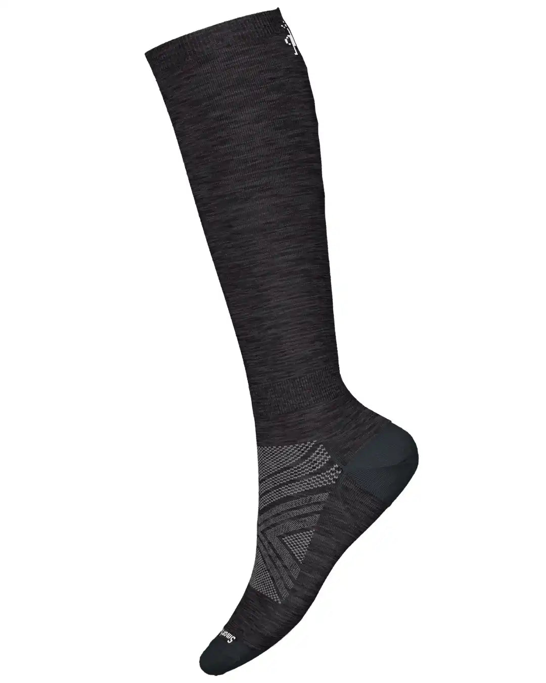 Ski Extra Stretch Over The Calf Thermal Socks - Charcoal