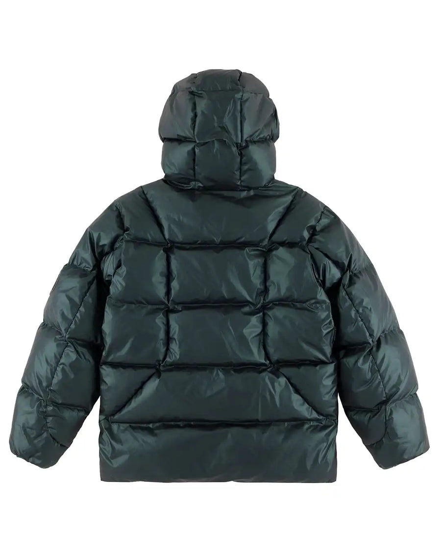 Mountain Puffy Winter Jacket - Deep Forest
