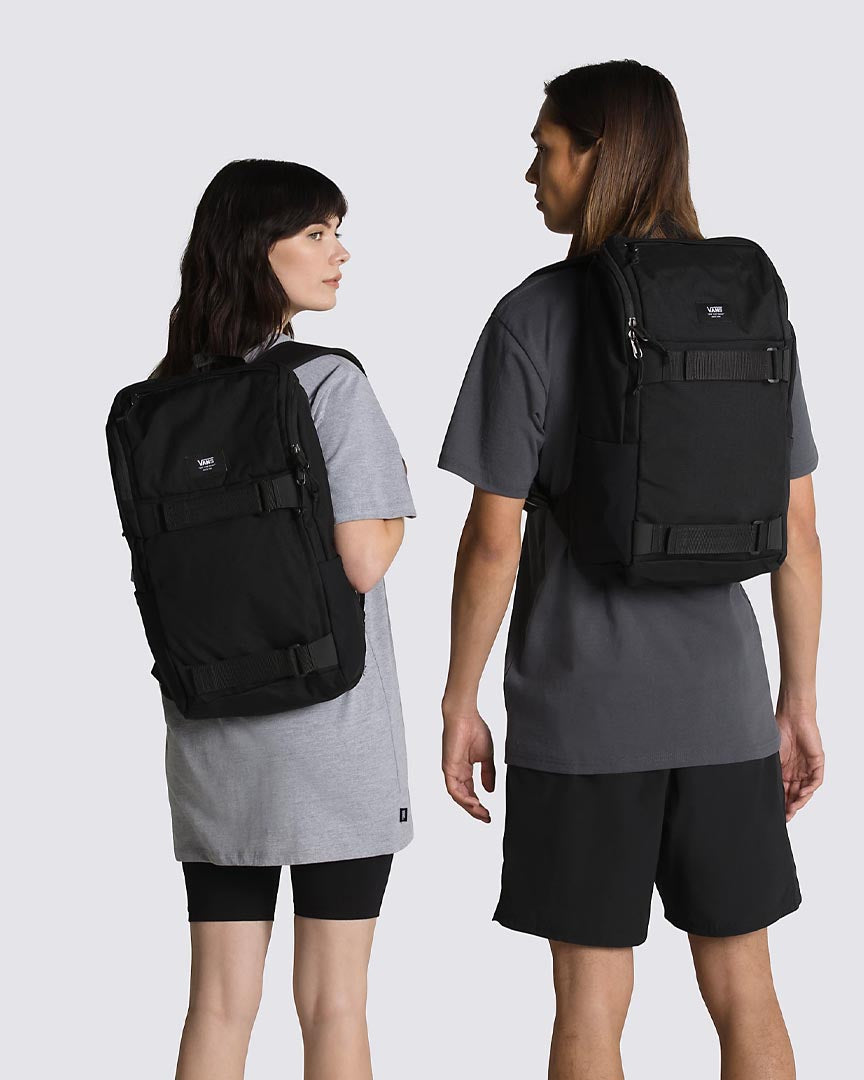 Obstacle Skatepack Backpack - Black Ripstop