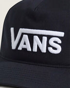 Casquette Drop V Logo Snapback - Black