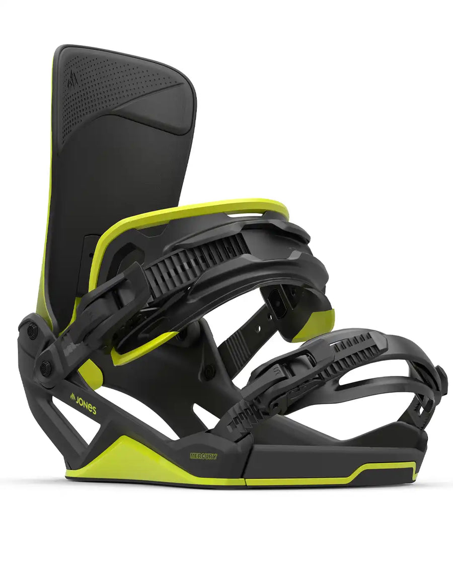 Mercury Fase Snowboard Bindings - Lime Art 2026