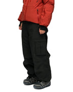 SOUVENIR S2000 Insulated Cargo Snow Pants - Black – view 3
