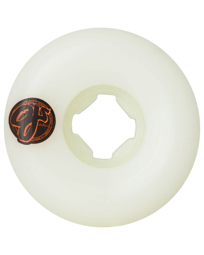 Roues De Skateboard Team Line Original White Nomads 99A - Green/Orange
