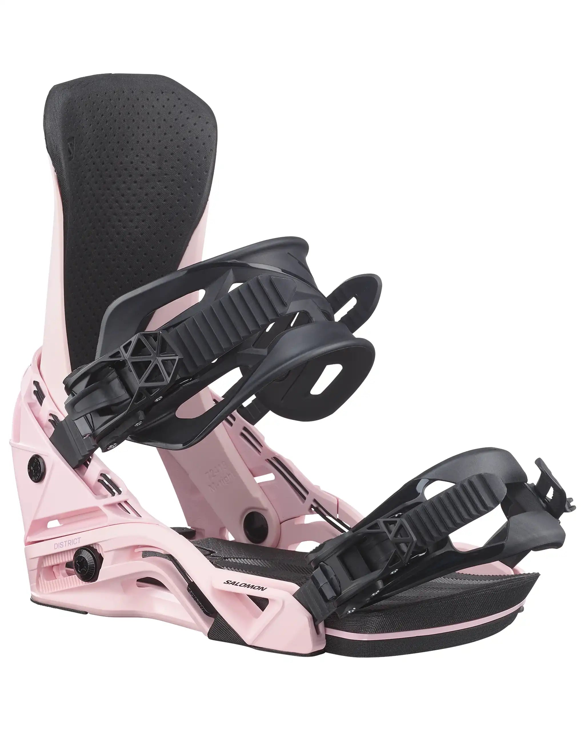 Fixation De Snowboard District - Icy Pink 2027