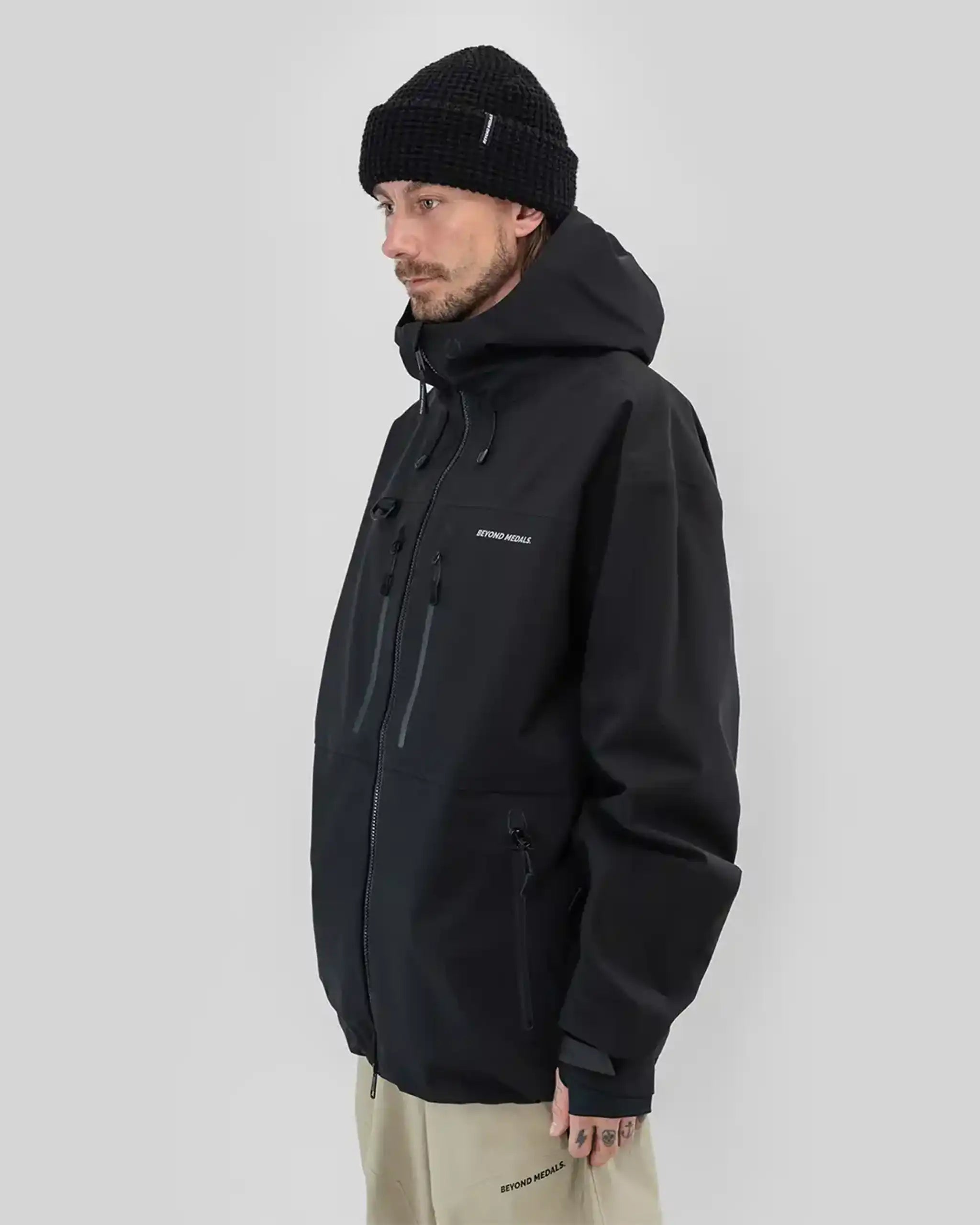 Pro Tech 3L Winter Jacket - Black