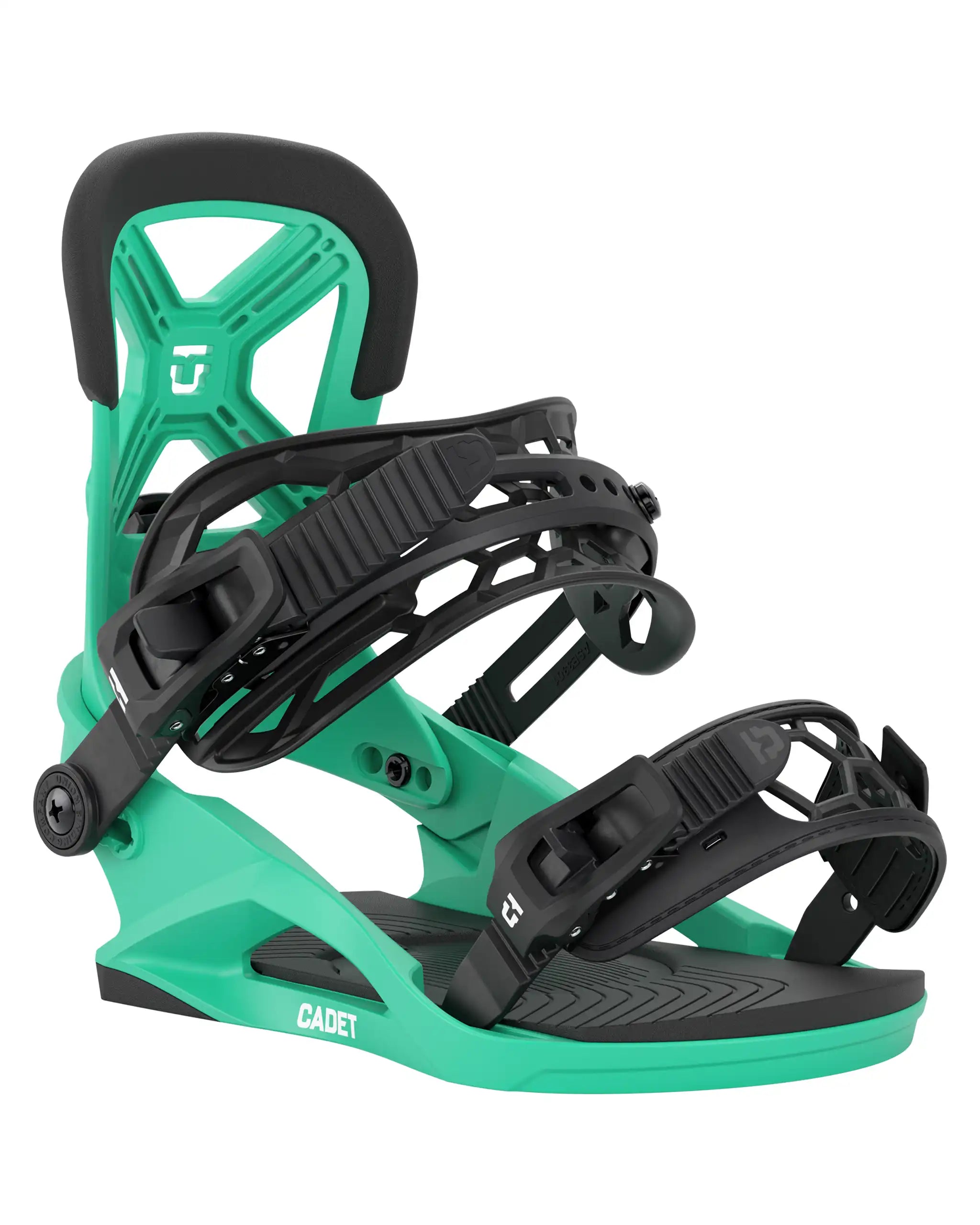 Cadet Youth Snowboard Bindings - Green 2027