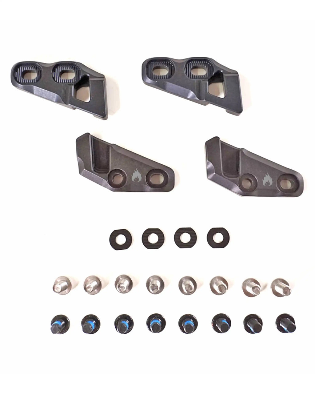 SPARK R&D Fixie Clips Top-Mount Black Splitboard Accessory