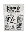 Béton Armé Smash Racism Sticke Diverse