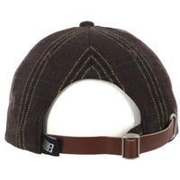 Flannel Cap Hat - Black