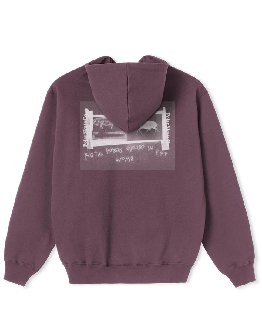 Beautiful Horse Hoodie - Plum