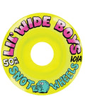 Wide Boys 101A 50Mm Skateboard Wheels - Fluoro Yellow