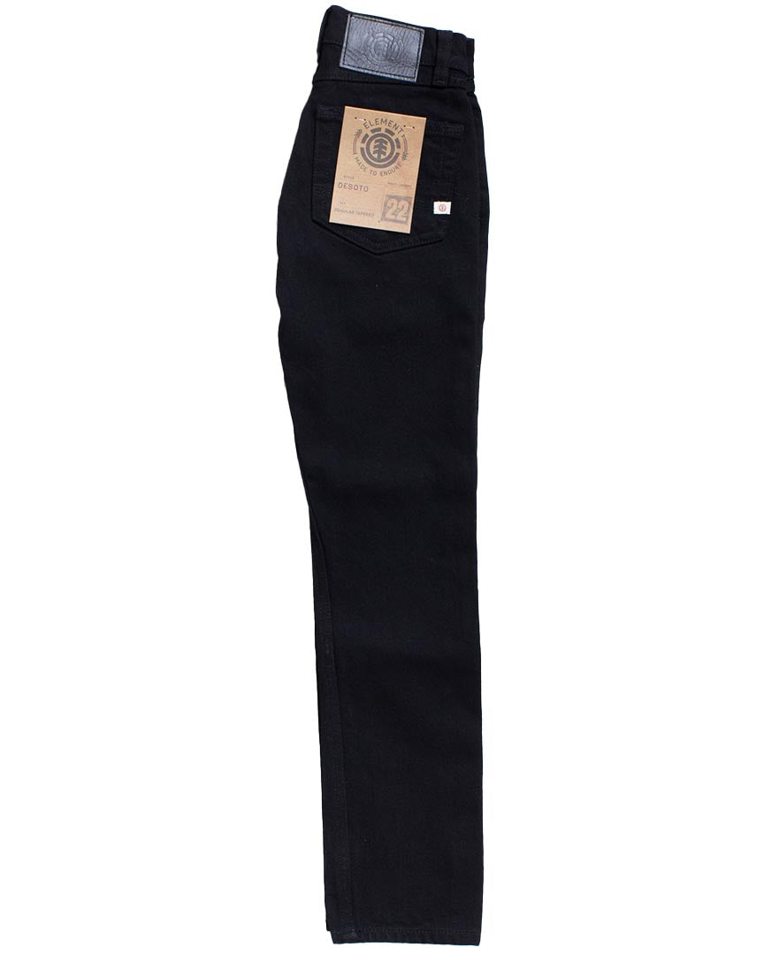 Pantalon Desoto Boy Denim - Black Rinse