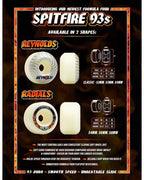 Reynolds F4 93D Classic Skateboard Wheels