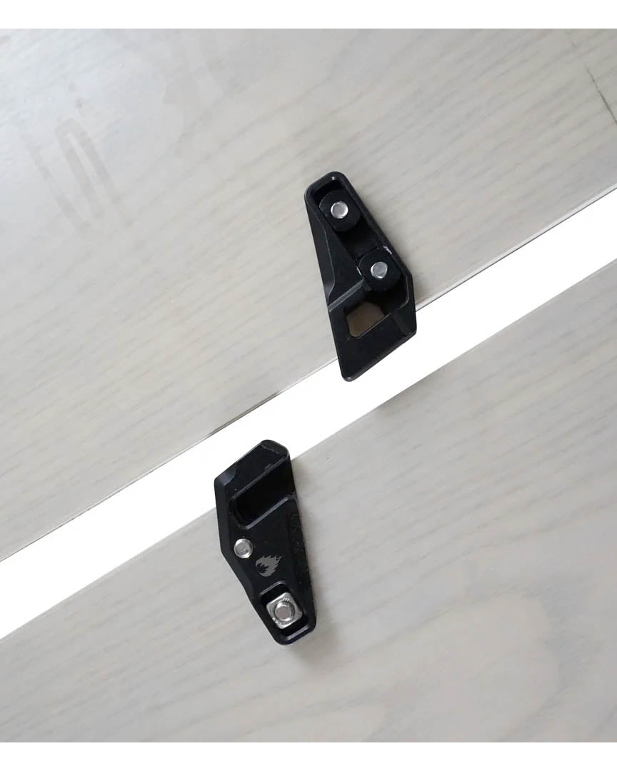 Fixie Clips Splitboard Accessory - Through-Mount Metal