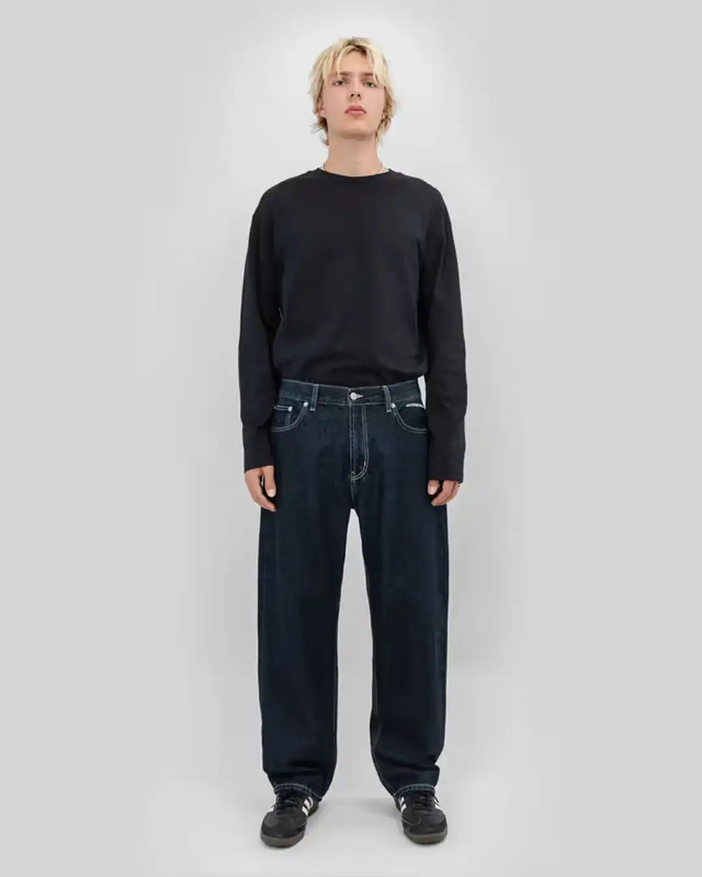 Loose Jeans - Dark Blue