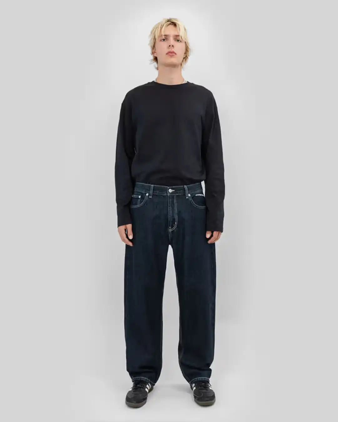 Loose Jeans - Dark Blue