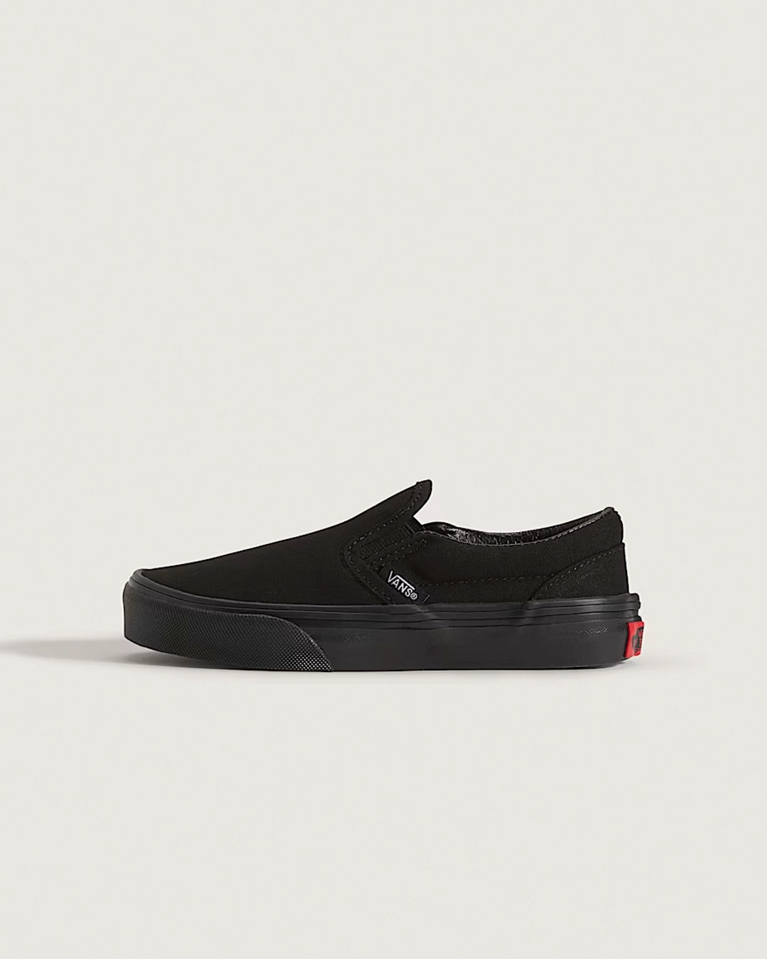 Kids Classic Slip-On Shoes - Black/Black