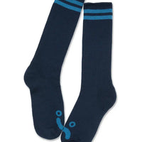 Chaussettes Happy Sad Long Rip - Dark Blue/Blue