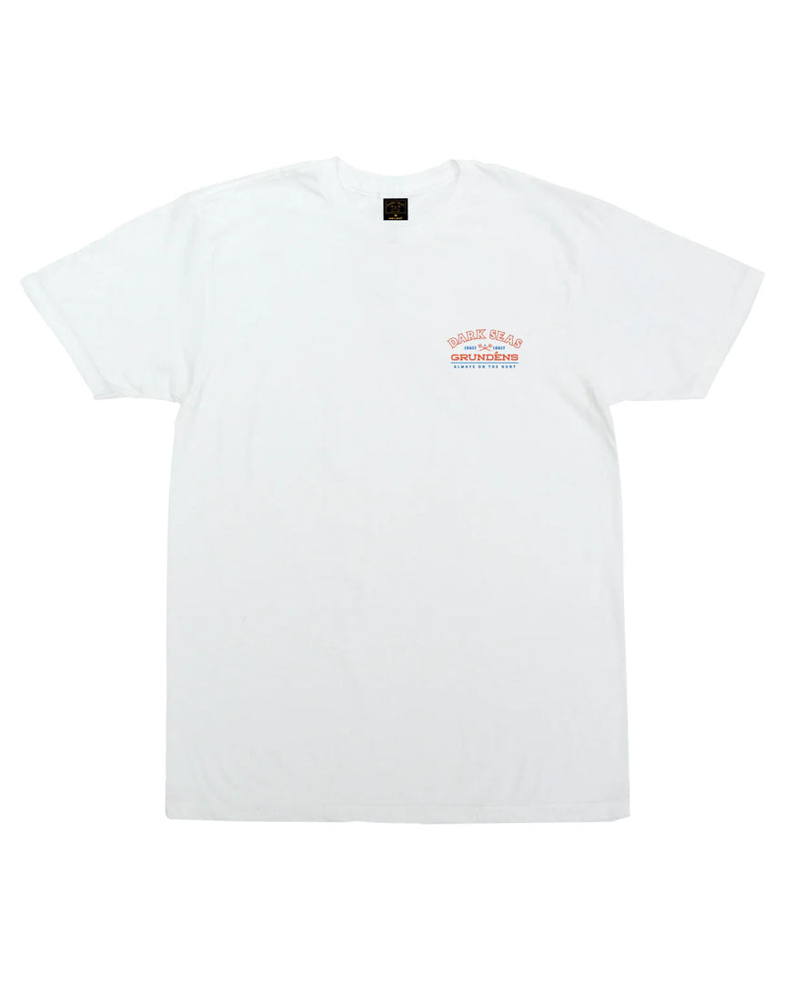 Ds x grundens Battlelines T-Shirt - White
