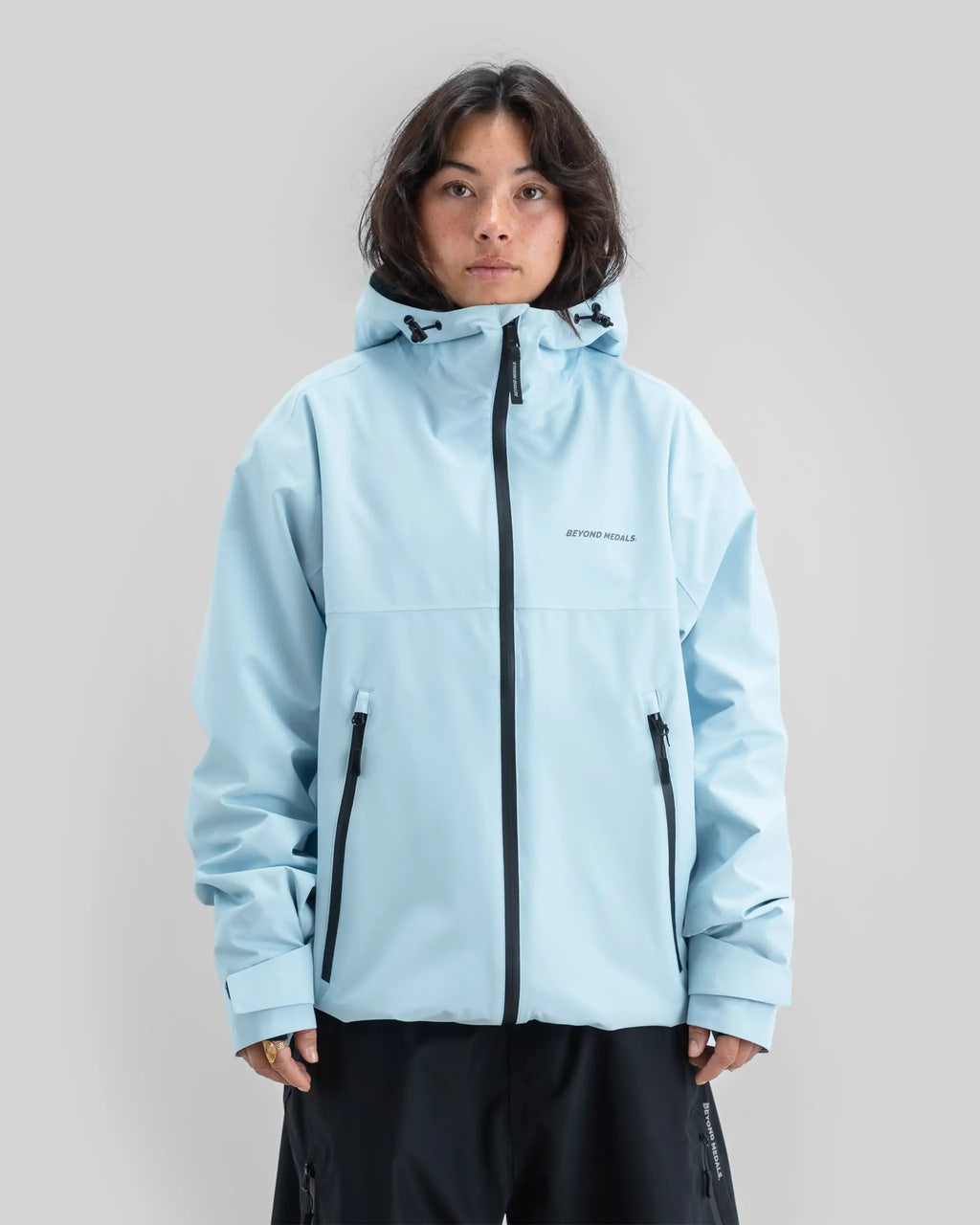 Manteau Neige Park 2L - Light Blue par BEYOND MEDALS – vue 2
