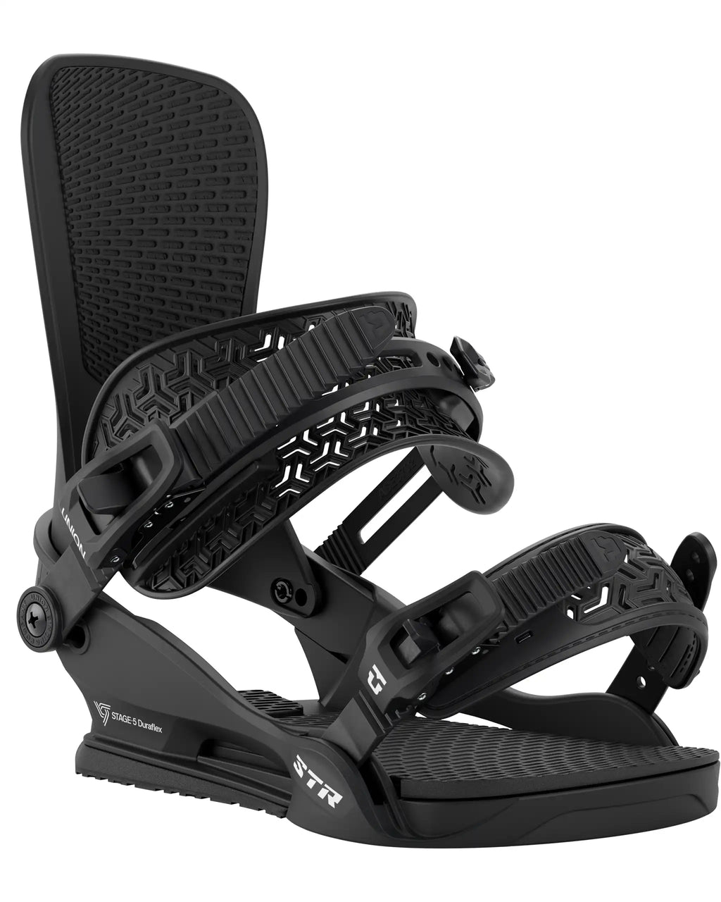Str Snowboard Bindings - Black 2027