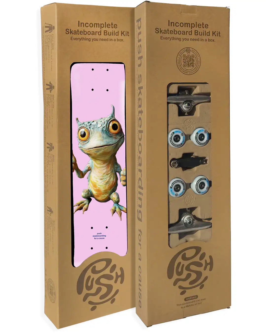 Double Thump Incomplete Complete Skateboard - Pink