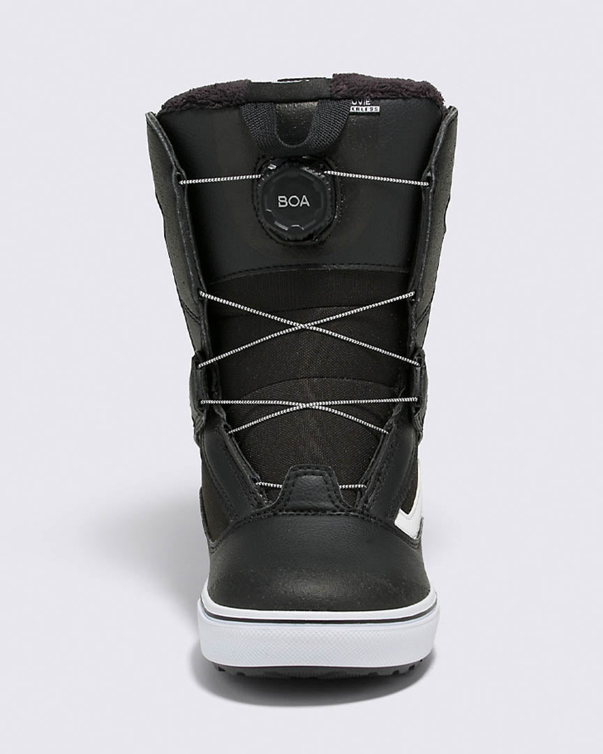 Juvie Linerless Snowboard Boots - Black/White 2024