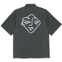 Diamond Personality Bowling Shirt - Graphite