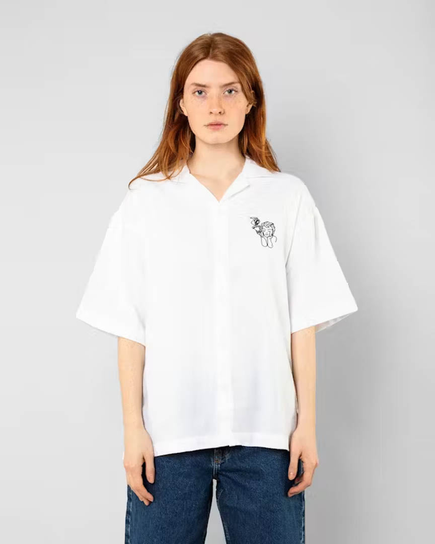 Angel Shirt Shirt - White