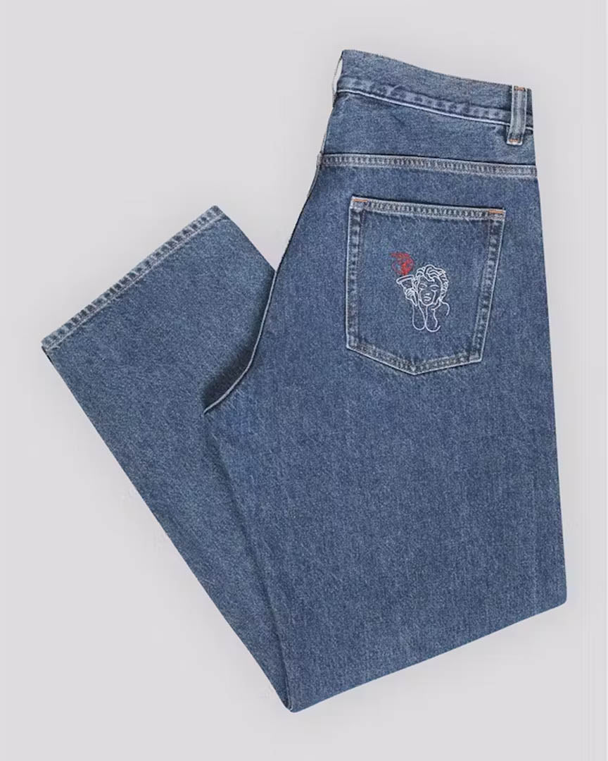 Jeans Fortuna Loose Jeans - Blue