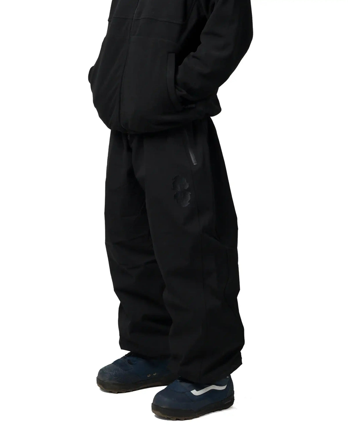 Pantalon de neige Pantalon Neige Insulated Track Pant - Black par SOUVENIR – vue 2