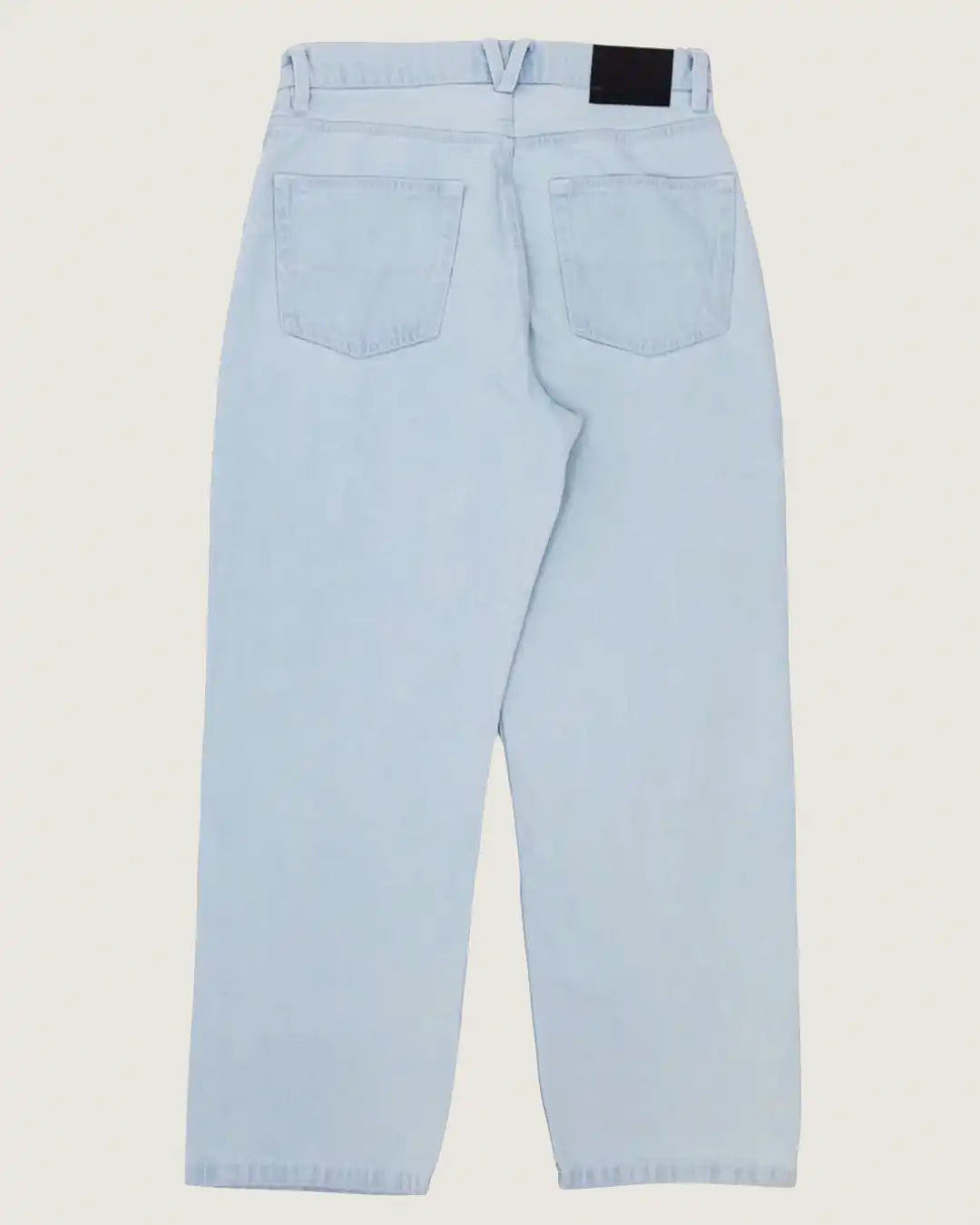 Check-5 Loose Denim Jeans - Blue Ice