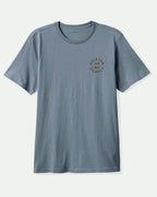 Oath V T-Shirt - Basal/Dark Brown