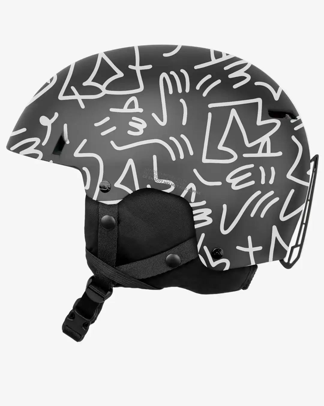 Icon Snow Lucas Beaufort Winter Helmet - Black